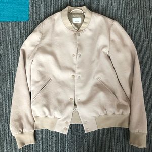 Cream jacket from Aritzia